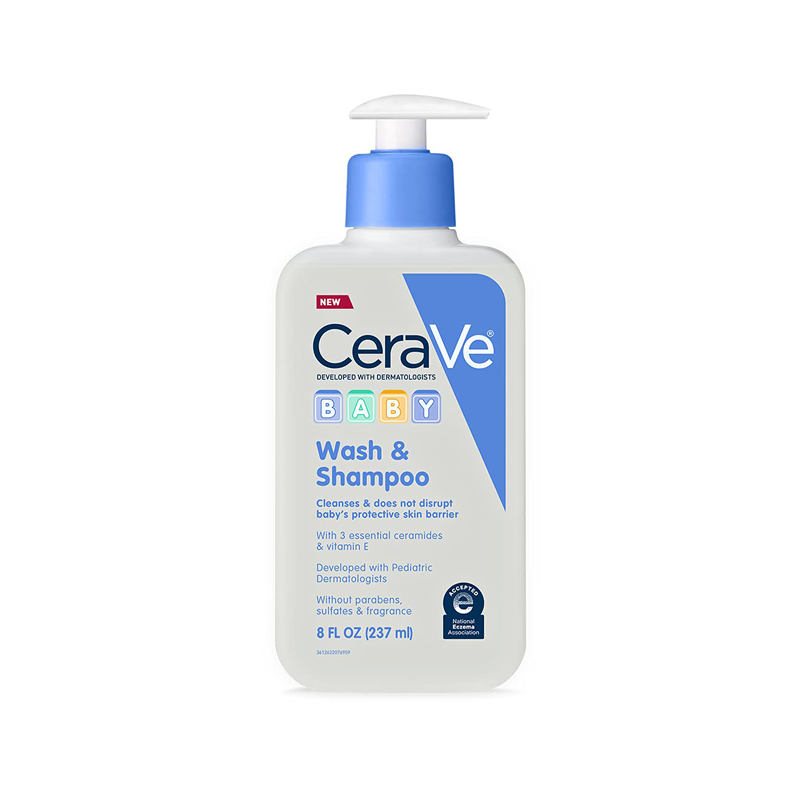 Cerave Baby Wash And Shampoo 237ml