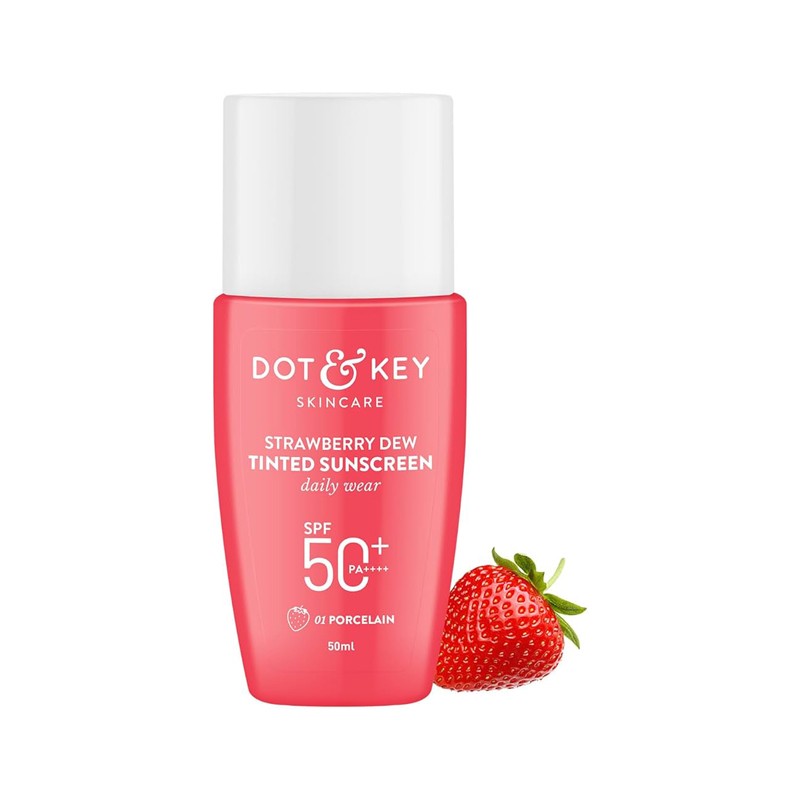 Dot and Key Strawberry Dew Tinted Sunscreen SPF 50+ PA++++ 50ml