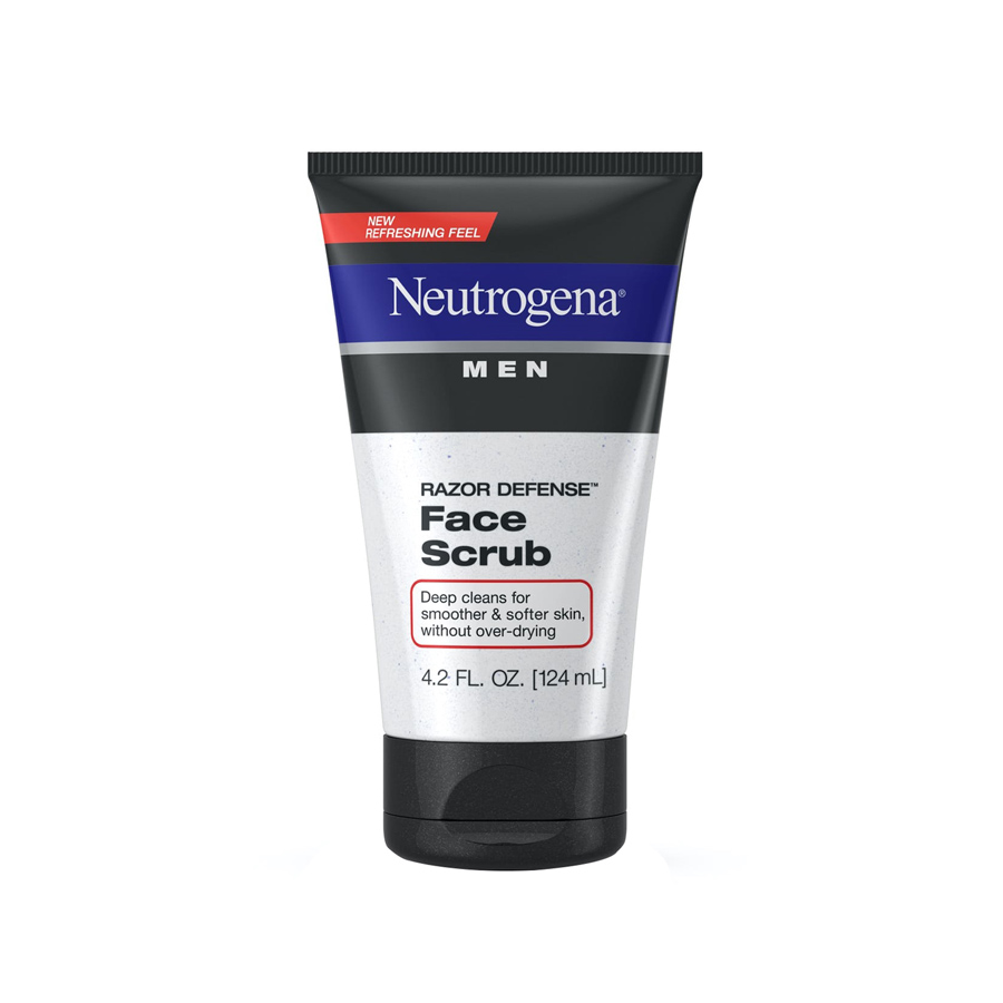 Neutrogena Men Razor Defense Face Scrub 124ml